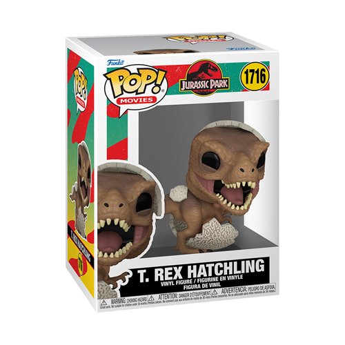 Jurassic Park T. Rex Hatchling Funko Pop! Vinyl Figure #1716 - Image 2