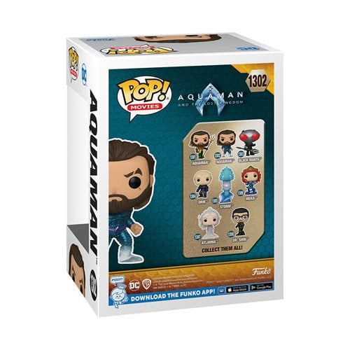 Aquaman And The Lost Kingdom Aquaman #1302 Funko Pop Vinyl Figure - Image 3