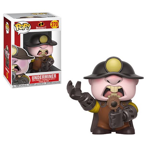 The Incredibles 2 Underminer #370 Funko Pop Vinyl Figure