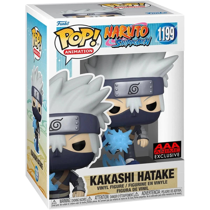 Naruto: Shippuden Young Kakashi with Chidori Glow-in-the-Dark AAA Anime Exclusive Pop! Vinyl #1199