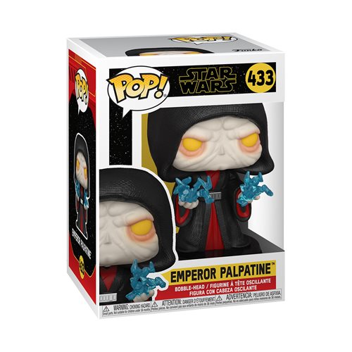 Star Wars: The Rise of Skywalker Emperor Palpatine #433 Funko Pop Vinyl Figure - Image 3