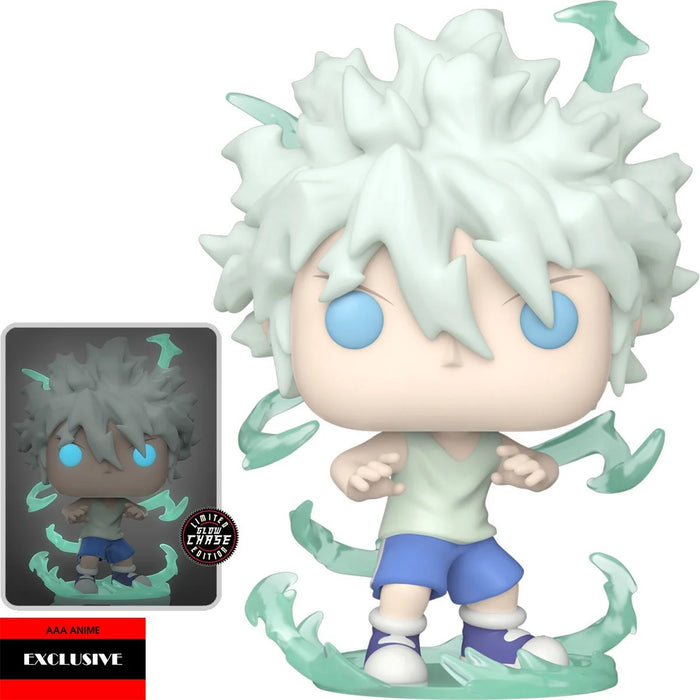 Hunter x Hunter Killua Zoldyck Godspeed AAA Pop! Vinyl Figure #1106 GLOW CHASE