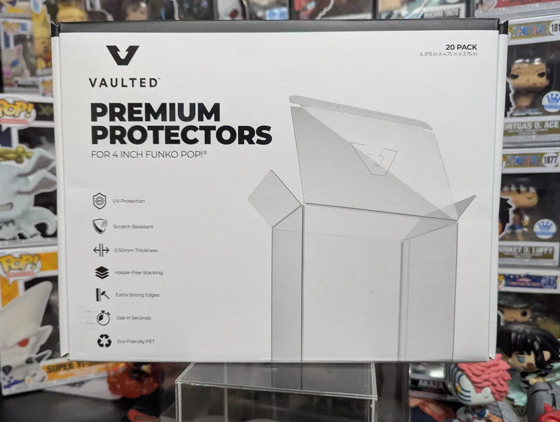 Vaulted V2 4-Inch Pop Protector - 20 Pack