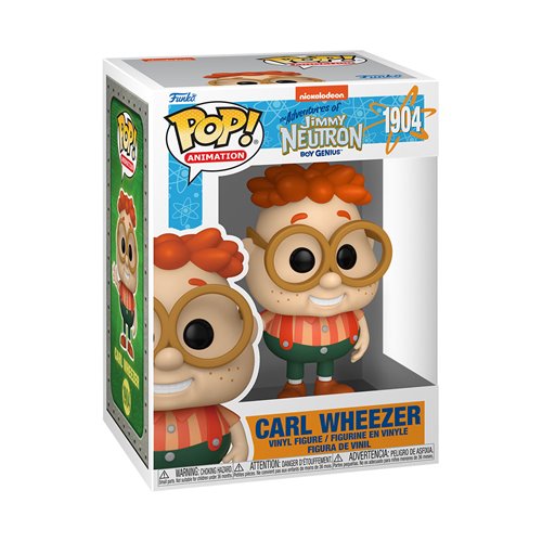 The Adventures of Jimmy Neutron Boy Genius Carl Wheezer Funko Pop! Vinyl Figure #1904 - Image 2