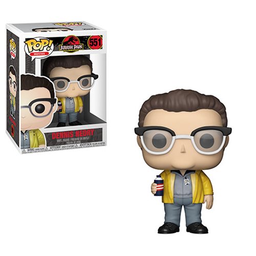 Jurassic Park: 25th Anniversary Dennis Nedry #551 Funko Pop Vinyl Figure