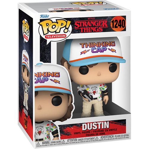 Stranger Things Dustin #1240 Funko Pop Vinyl Figure - Image 2