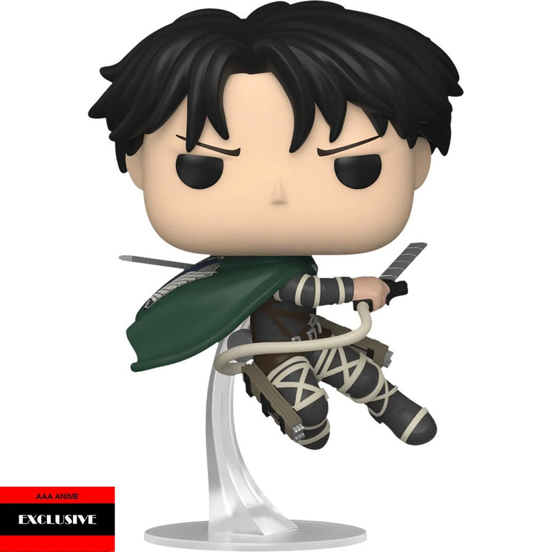 AoT Captain Levi Ackerman Pop! Vinyl Figure  #1315 AAA Anime Exclusive