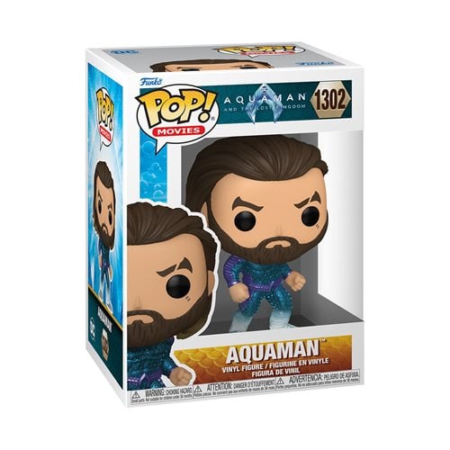 Aquaman And The Lost Kingdom Aquaman #1302 Funko Pop Vinyl Figure - Image 2