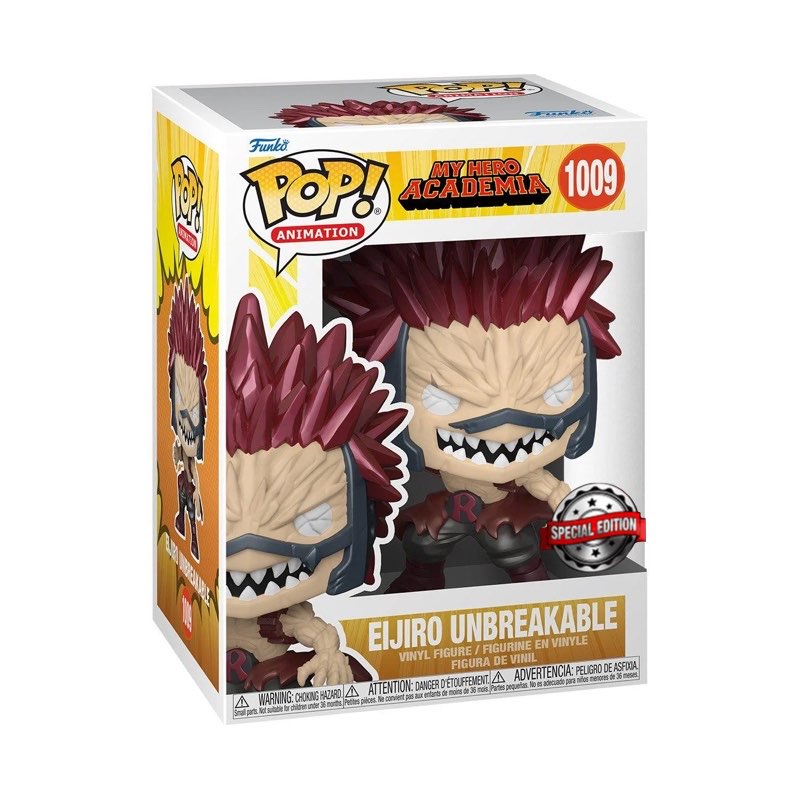 Eijiro Unbreakable Special Edition Metallic Funko Pop! Animation My Hero Academia #1009