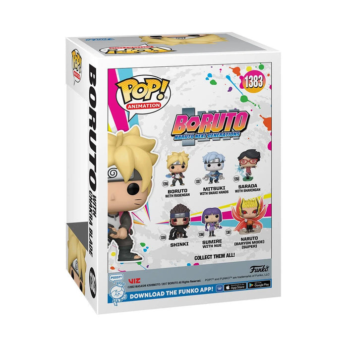Limited Glow CHASE Boruto: Naruto Next Generations Boruto with Chakra Blade Funko Pop! Vinyl Figure #1383 - AAA Anime Exclusive