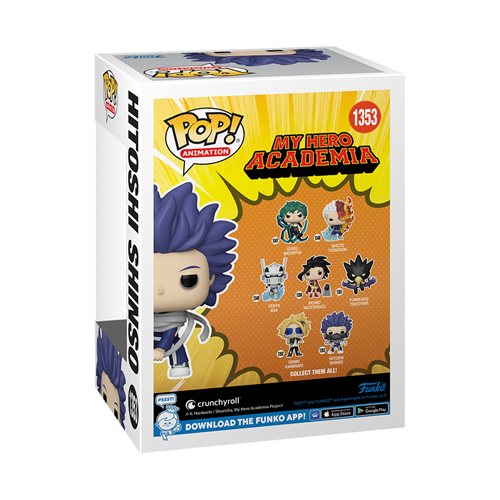 My Hero Academia Hitoshi Shinso #1353 Funko Pop Vinyl Figure - Image 7