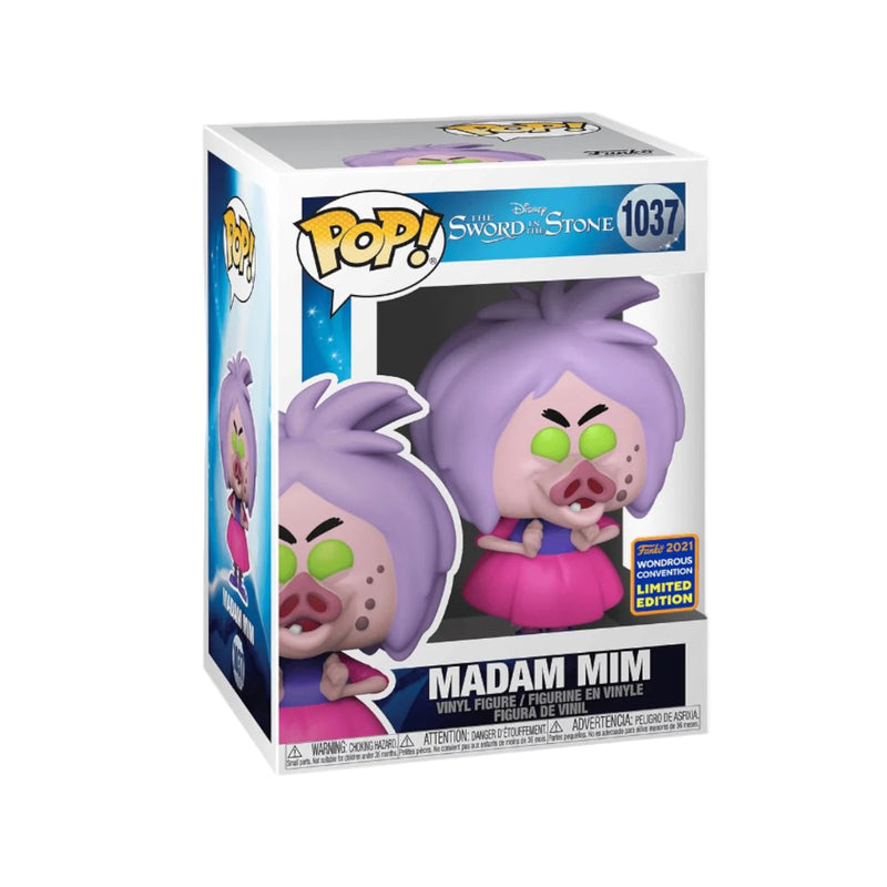 The Sword in the Stone Madam Mim #1037 2021 WonderCon LE Funko Pop! Vinyl Figure