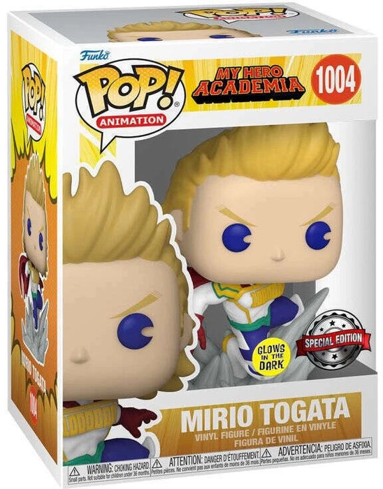 Mirio Togata #1004 Special Edition Glow In The Dark Funko Pop! Animation My Hero Academia