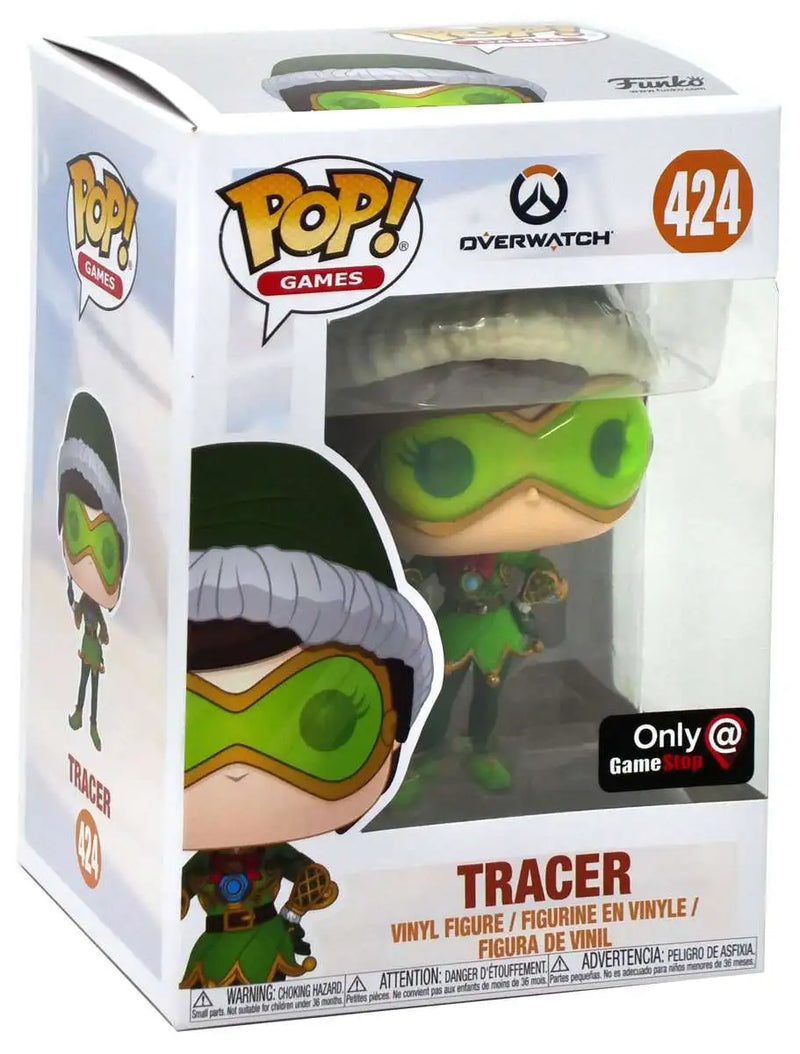 Overwatch Tracer Exclusive #424 Funko Pop Vinyl Figure