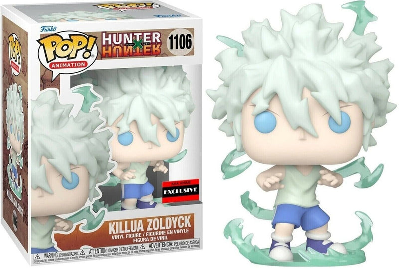Hunter x Hunter Killua Zoldyck Pop! Vinyl Figure #1106 - AAA Exclusive