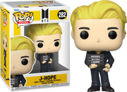 A Funko Pop! figure of J-Hope from BTS, number 282 from the Rocks series, specifically from the Butter era.