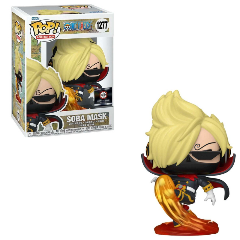 Soba Mask #1277 Chalice Collectibles Exclusive Funko Pop! Animation One Piece figure.
