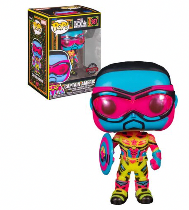 Captain America #987 Special Edition Sticker Funko Pop! Marvel The Falcon And The Winter Soldier