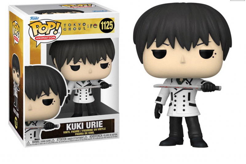 Kuki Urie #1125 Funko Pop! Animation Tokyo Ghoul: re collectible figure.