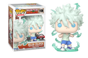A special edition Funko Pop! Animation figure of Killua Zoldyck, number 1106, from Hunter X Hunter.