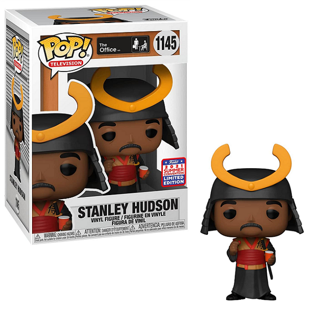 Stanley Hudson #1145 2021 Summer Convention Limited Edition Funko Pop! Television The Office